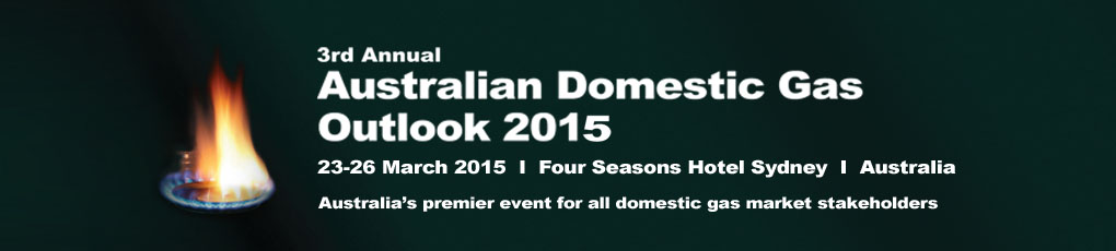 Australian Domestic Gas Outlook 2015 conference sydney