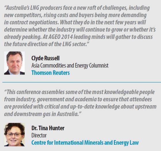 LNG and Gas Export conference for Australia's Oil and Gas Producers and Explorers