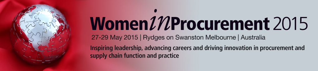 Women in Procurement 2015 conference Melbourne Australia