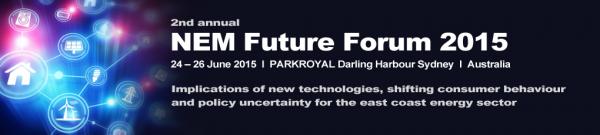 NEM Future Forum 2015 24-26 June Sydney